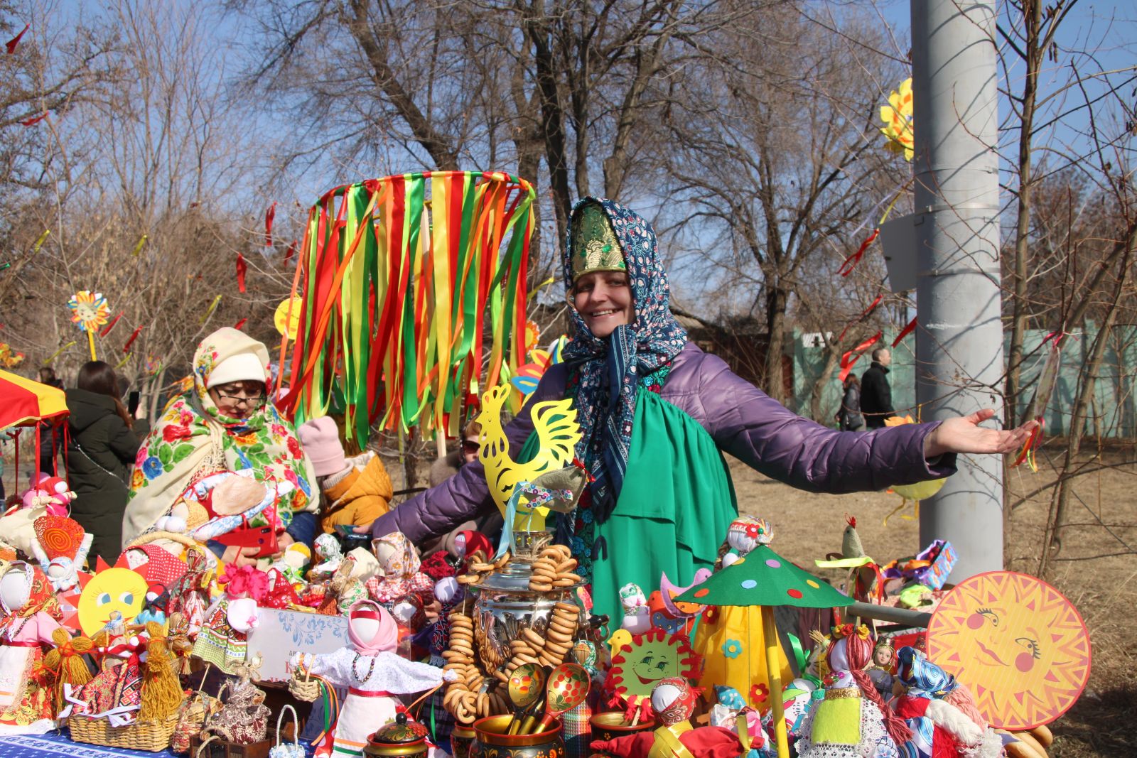 Праздник Масленицы в лесопарке Рязань