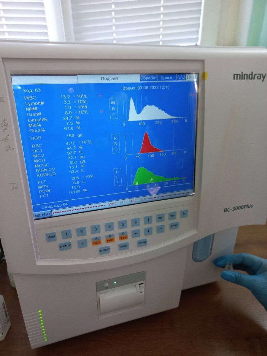 Лаборатория астраханской поликлиники пополнилась новым оборудованием |  09.08.2022 | Астрахань - БезФормата