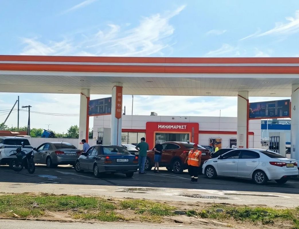 Бензин нашелся на Солянке