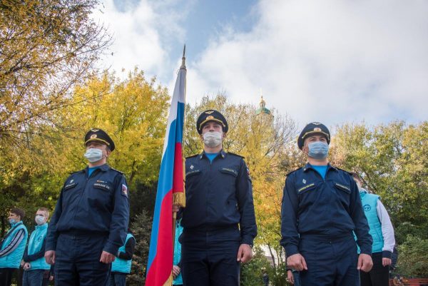 почтили память воина